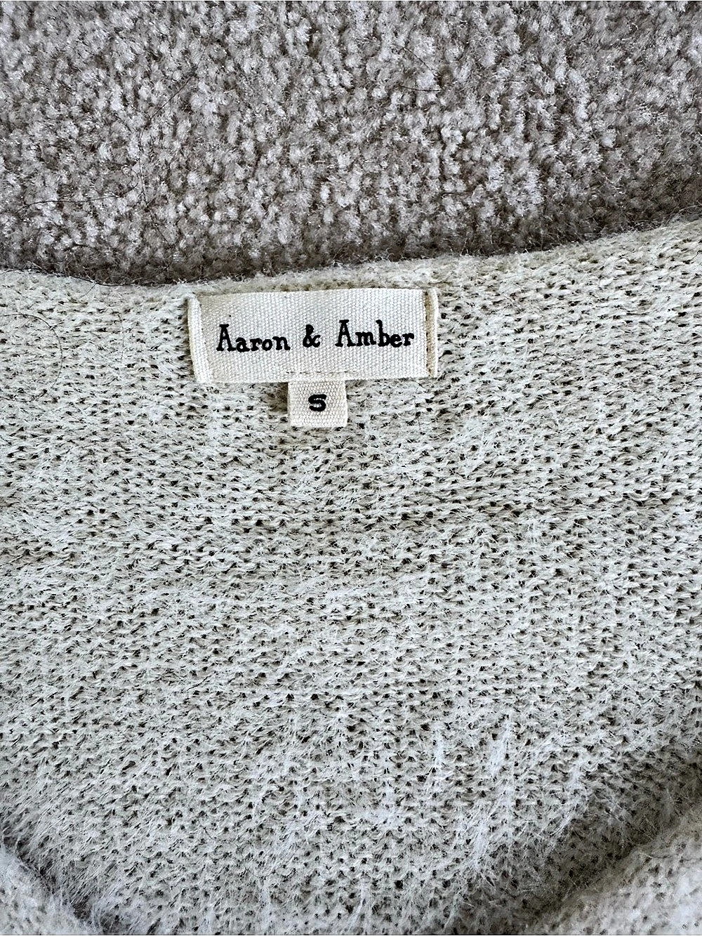 Aaron & Amber Color Block Sweater Size Small - Picture 3 of 3